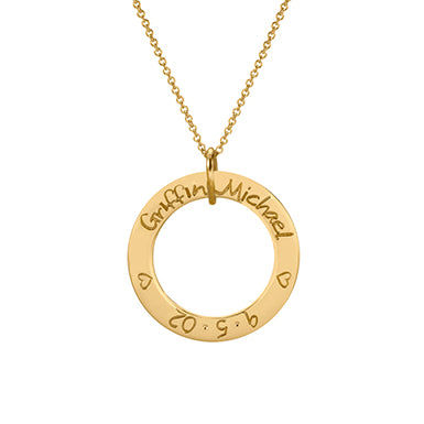 Stunning 14K Gold Charm Necklace