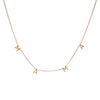 14k Gold MAMA Necklace - Spaced