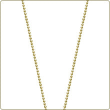 14K Gold Fine Ball Chain