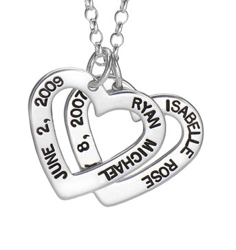 Family Love Charm - Hearts